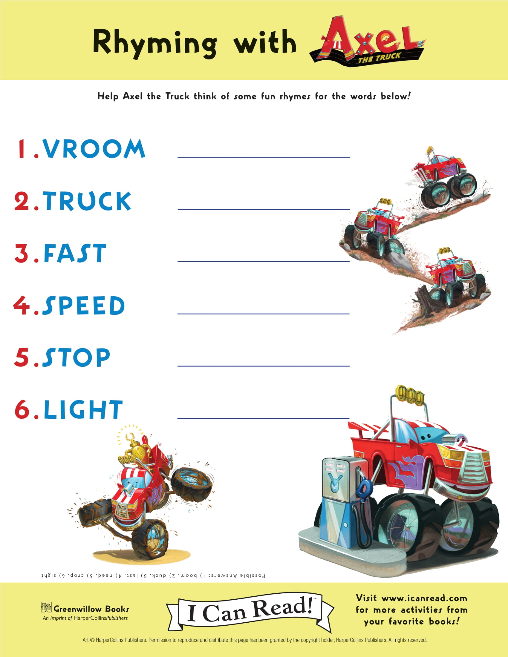Rhyming with Axel