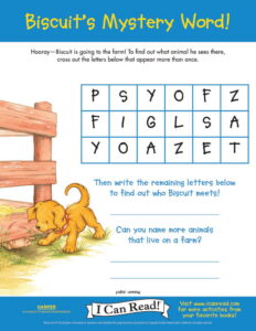 Biscuit’s Mystery Word