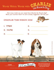 Words within Words with Charlie the Ranch Dog
