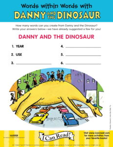 Words Within Words with Danny and the Dinosaur