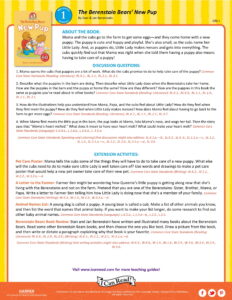The Berenstain Bears’ New Pup – Teacher’s Guide