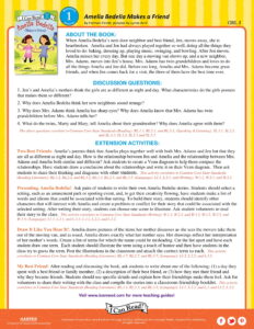 Amelia Bedelia Make’s a Friend – Teacher’s Guide