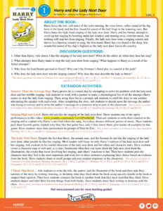 Harry and the Lady Next Door – Teacher’s Guide