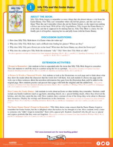 Silly Tilly and the Easter Bunny – Teacher’s Guide