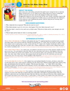 Splat the Cat: Blow, Snow, Blow – Teacher’s Guide