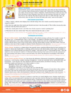 Amelia Bedelia Bakes Off – Teacher’s Guide
