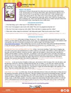 Arthur’s Pen Pal – Teacher’s Guide