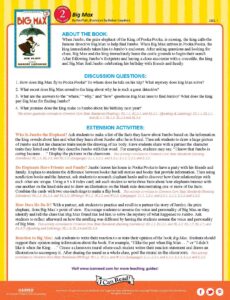 Big Max – Teacher’s Guide