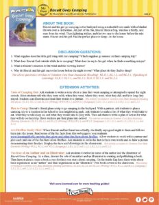 Biscuit Goes Camping – Teacher’s Guide