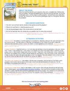 Chicken Said Cluck – Teacher’s Guide