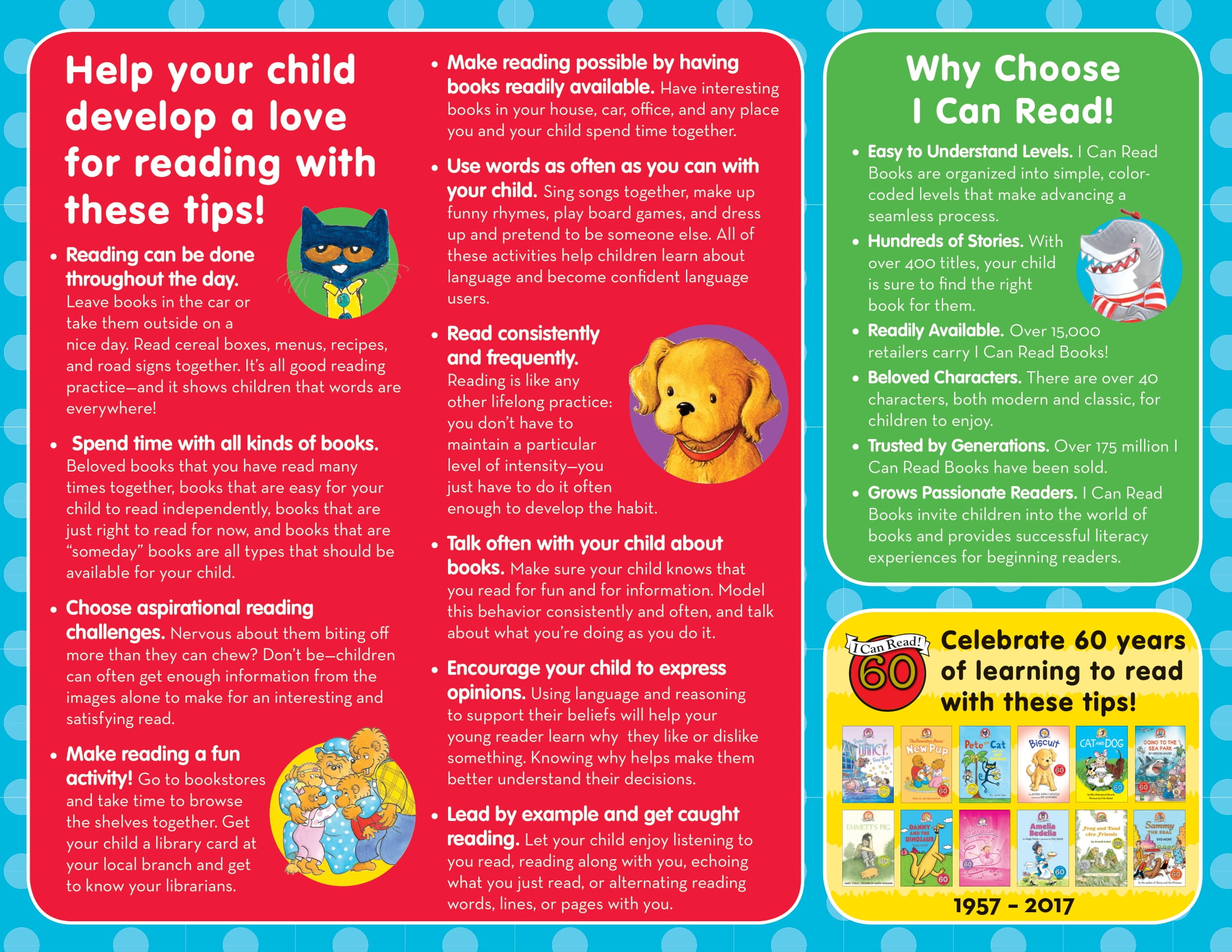 I Can Readathon! Brochure