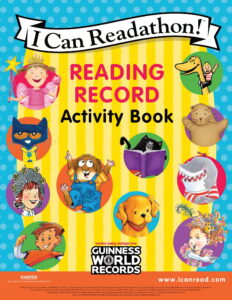 I Can Readathon! Reading Record Activity Book