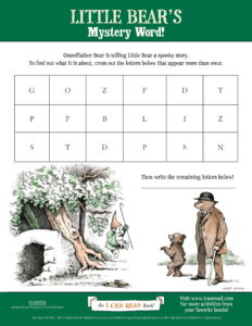 Little Bear’s Mystery Word