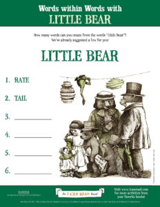 Words within Words with Little Bear