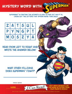 Superman’s Mystery Word