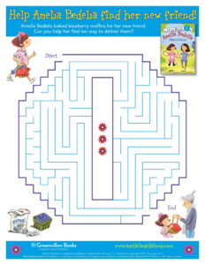 Amelia Bedelia Blueberry Muffin Maze