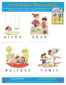 Mixed Up Words with Amelia Bedelia