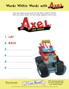 Words Within Words with Axel