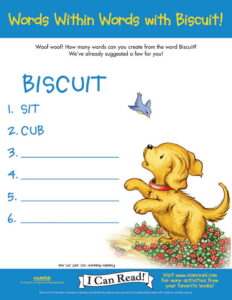 Words within Words with Biscuit