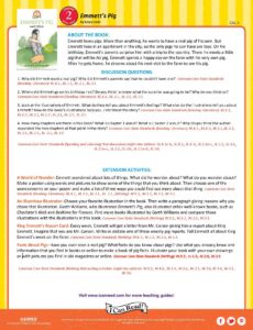 Emmett’s Pig – Teacher’s Guide
