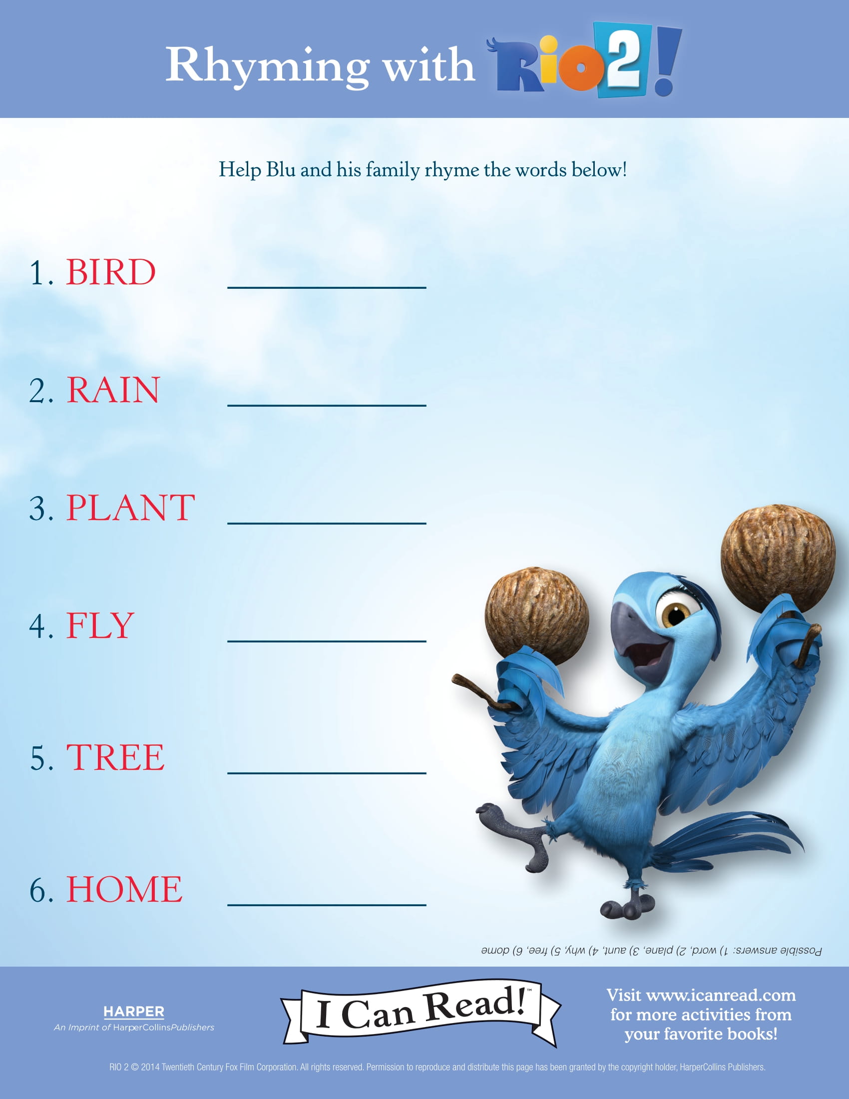 Rhyming with Rio 2