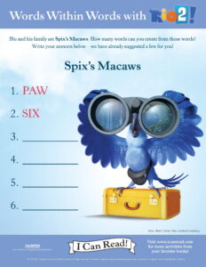 Words within Words with Rio 2
