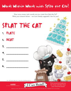 Words within Words with Splat the Cat